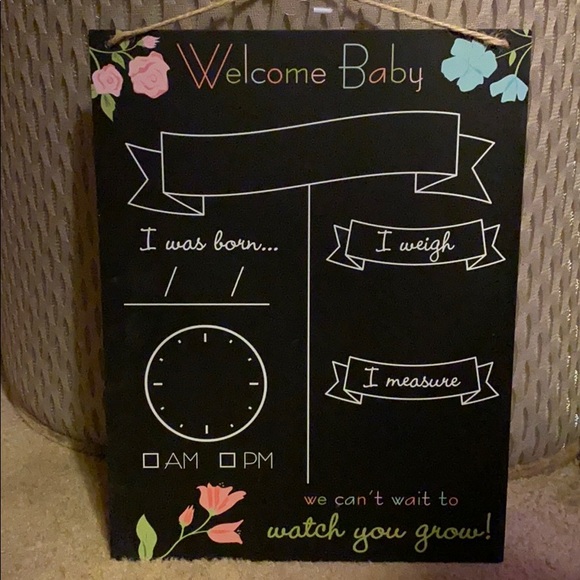 WELCOME BABY ๐ผ SIGN ๐คฐ๐ป๐คฐ๐ผ๐คฑ๐งธ๐ - Picture 1 of 1